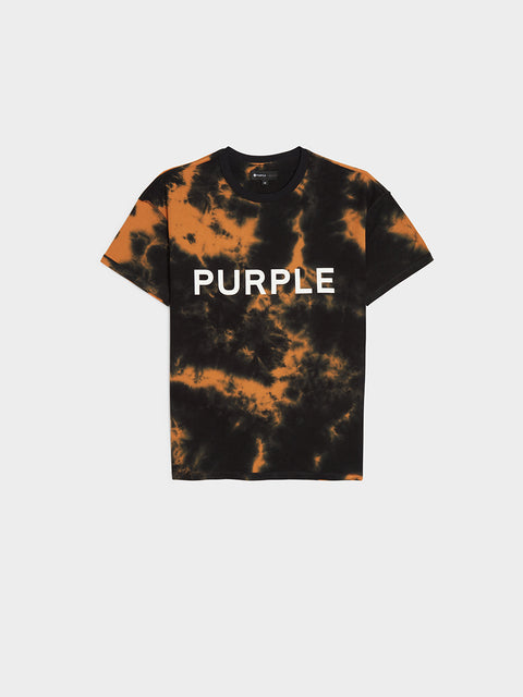 Shop Purple Brand Special Buy Textured Jersey Faces Inside Out Tee