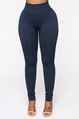 Smooth Operator High Rise Legging - Charcoal