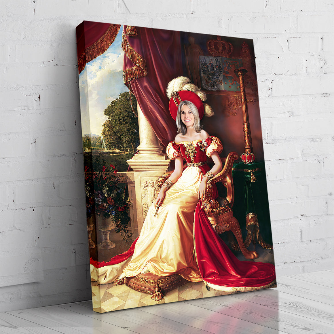 The Baroness | Custom Royal Portrait | Turn Me Royal
