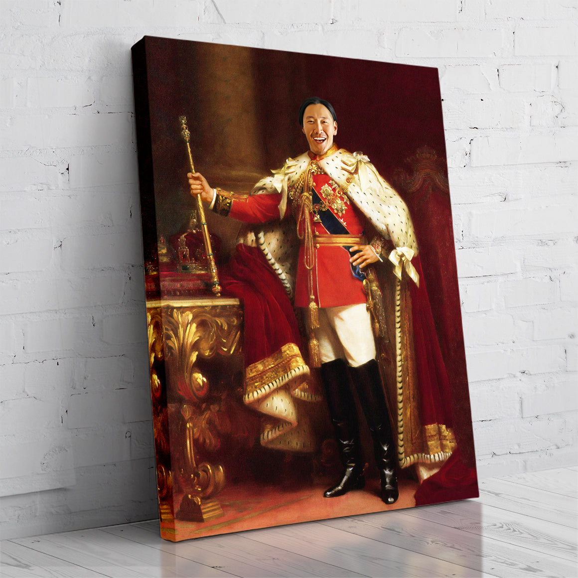 The King Custom Royal Portrait Turn Me Royal