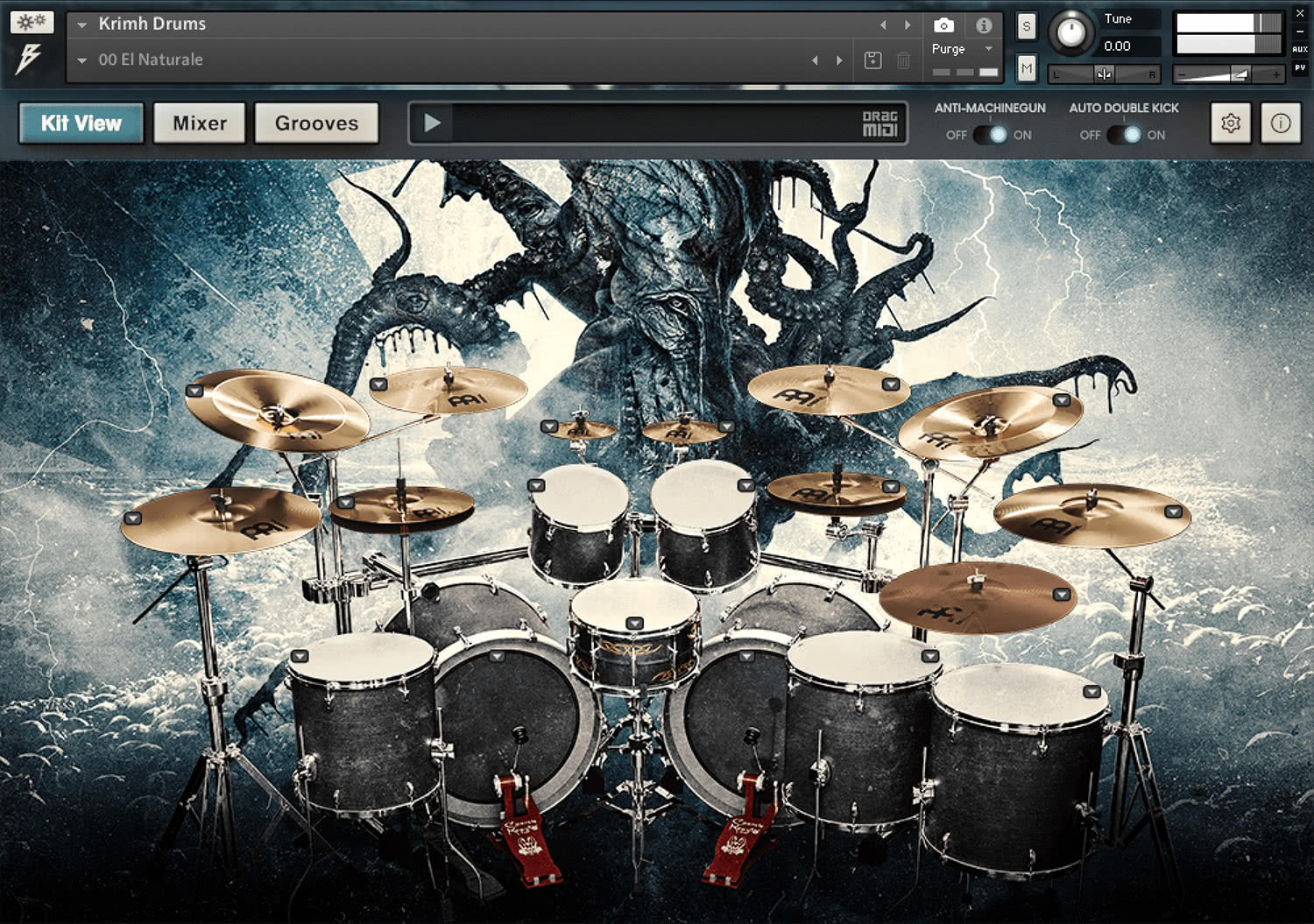 Krimh Drums UI gallery