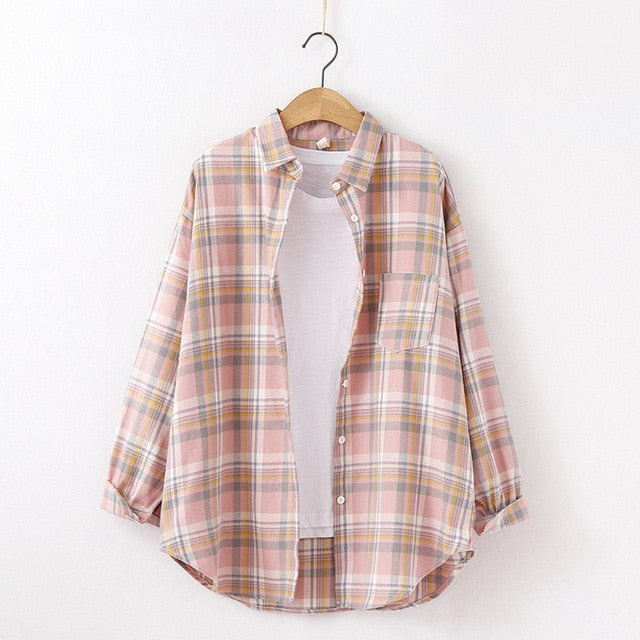 Good Ol' Lesbian Plaid (Pastels) – Lesbihonestly