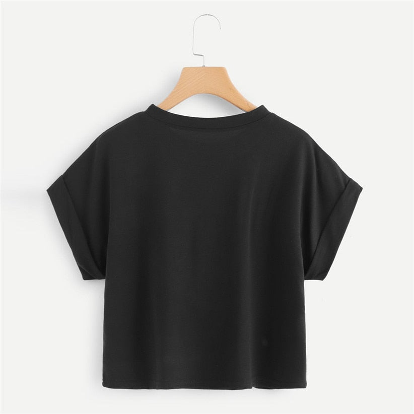 Rainbow Cropped T-Shirt – Lesbihonestly