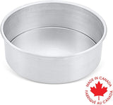 Round Cake Pan Professional Quality Baking Pans, Extra Sturdy, Pure Food Grade Aluminum, Small Cake Pan