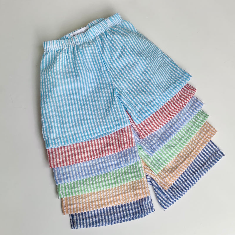 Seersucker Shorts – Bayou Blanks