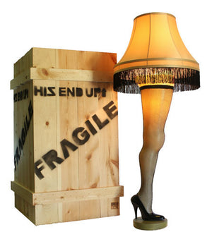 christmas story leg light