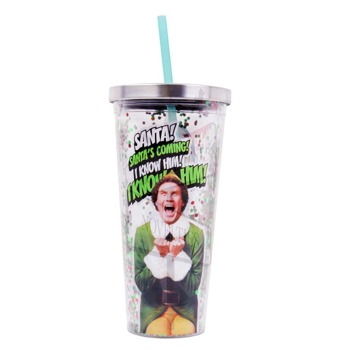 Tervis Warner Bros. Elf Movie Quotes Buddy 16 oz Tumbler Red Lid