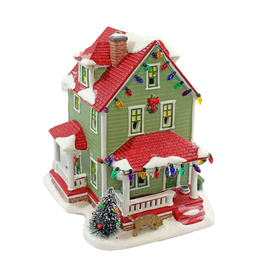 Home Décor Department 56 Christmas Story Village Bumpus House Lit