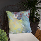 "Yellow Wave" Pillow