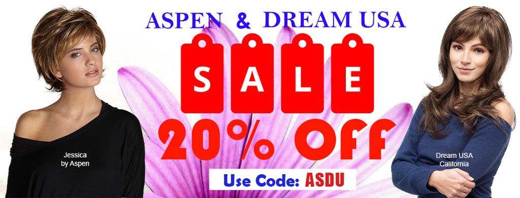 ASPEN & DREAM USA Sale Banner 20% Off