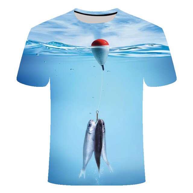 Fishing 3D t Shirt