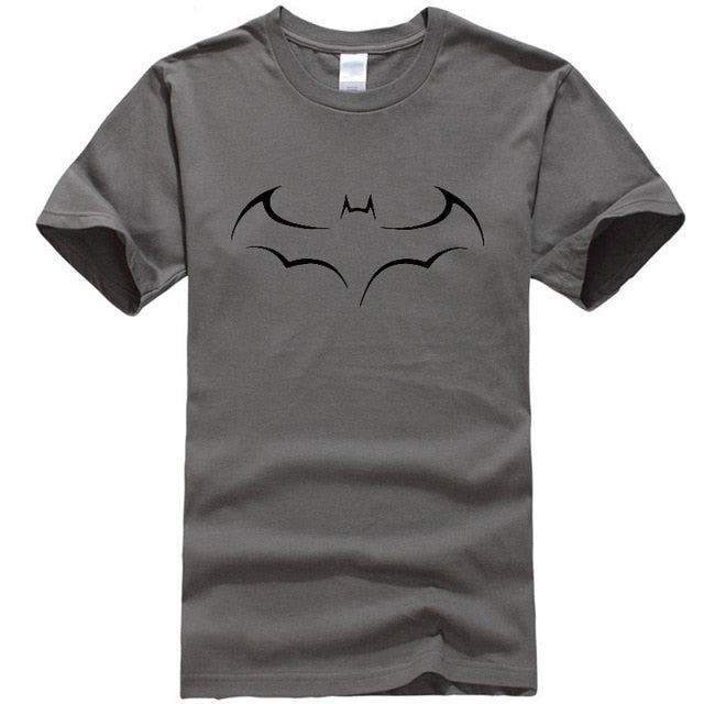 Men's Casual Batman Print T-Shirt
