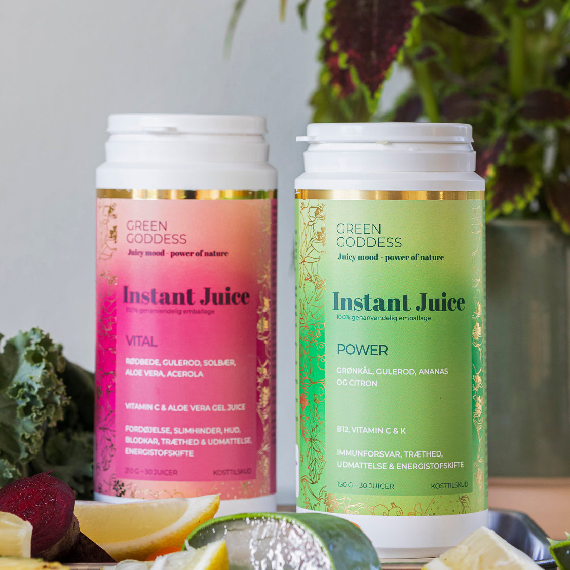 Billede af Ferie-pakken med Instant juice hos Green Goddess