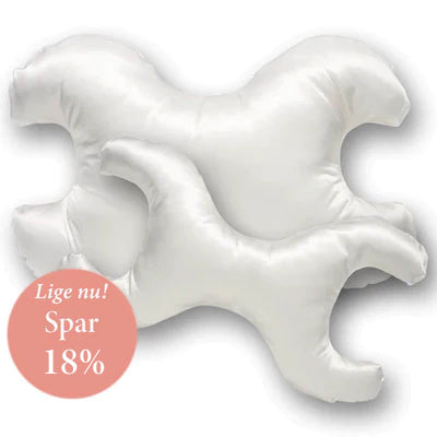 Billede af Save My Face Sampak: Le Grand + La Petite med 100% silkebetræk, White