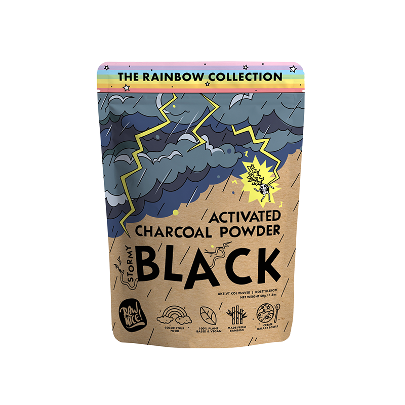 Se Raw Nice Activated Charcoal, 50 gr. hos Green Goddess