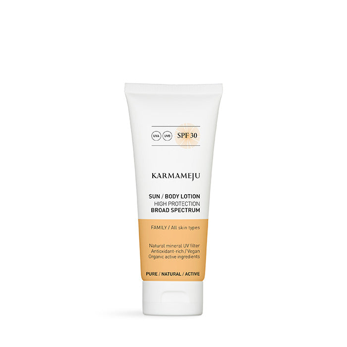 Karmameju Solcreme til kroppen SPF 30, 100 ml.