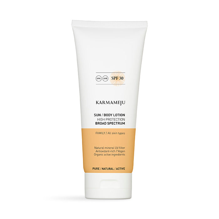 Karmameju Solcreme til kroppen SPF 30, 200 ml.