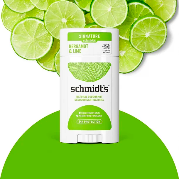 Billede af Schmidts Deodorant Stick, Bergamot + Lime, 75 g.