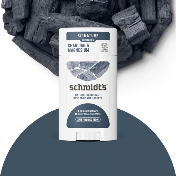 Billede af Schmidts Deodorant Stick, Charcoal + Magnesium, 75 gr.