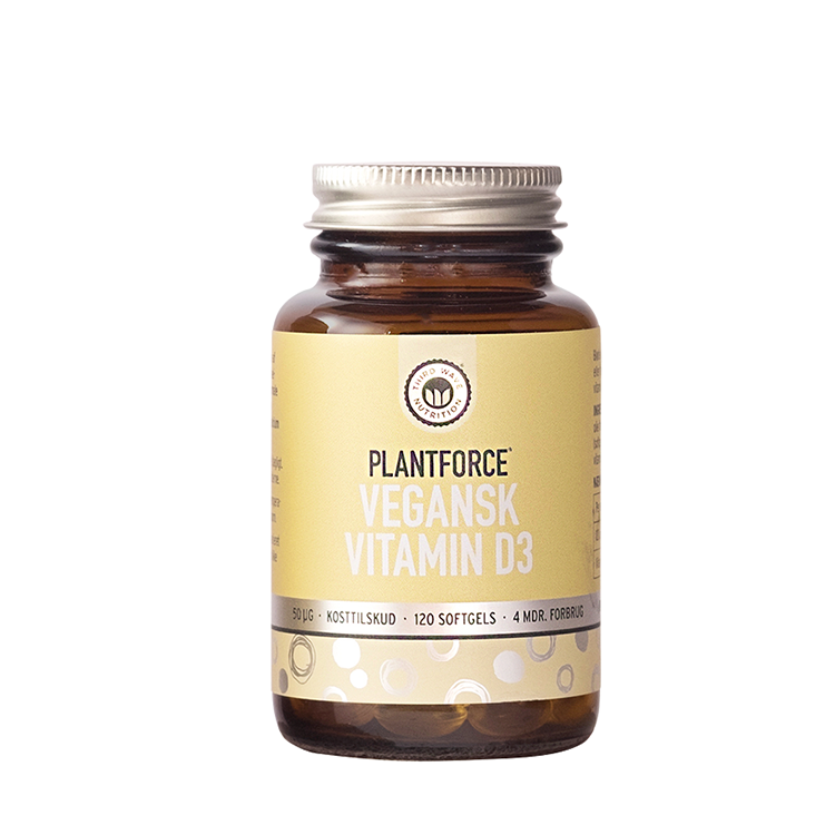 Plantforce Vitamin D 120 softgels