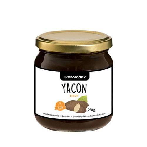 Se Yacon sirup Premium Ø, 250 gr. hos Green Goddess