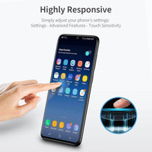 Load image into Gallery viewer, ESR FULL COVERAGE GLASS SCREEN PROTECTOR FOR SAMSUNG A70 BLACK EDGE  2PK (RP)