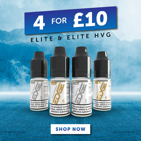 EDGE Elite 50-50 & HVG E Liquid Range