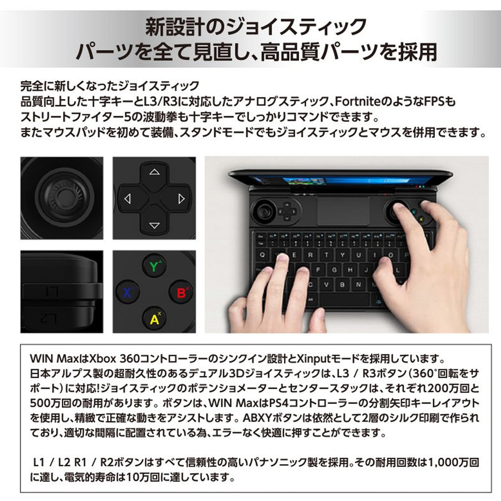 返品送料無料 GPD WIN 16GB MAX メモリー i5-1035G7 SSD 16GB WIN