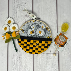 Dancing Daisy Spring Basket Hoop Craft Project