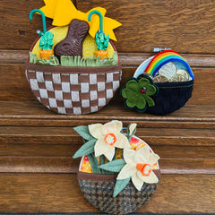 A selection of Spring Basket Hoops