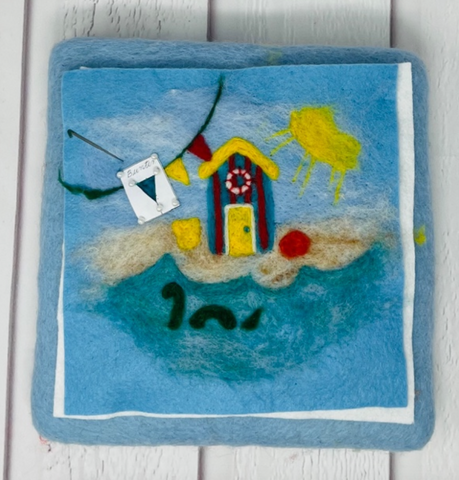 The Crafty Kit Company_Nana Kath's Beach Hut Craft Kit_Step 13