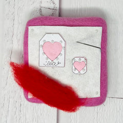 Valentine Tea Bag Pouch The Crafty Kit Company