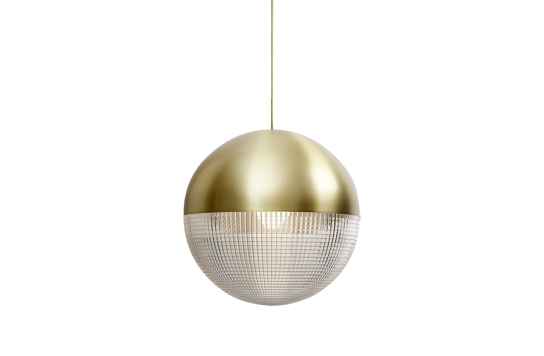 lens flair pendant light