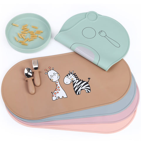 baby cute silicone placemat OEM ODM Manufacturer