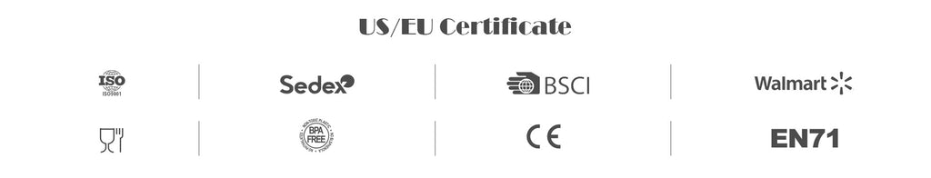 Silicone product related certificates