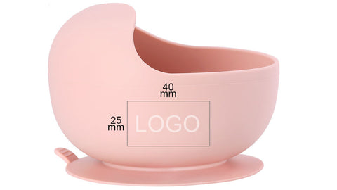 Custom silicone bowl for baby