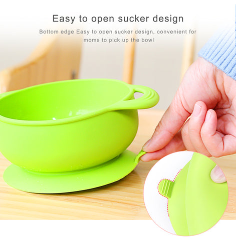 silicone suction bowl