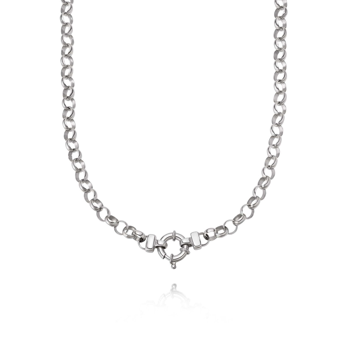 Apollo Chain Necklace Sterling Silver – Daisy London