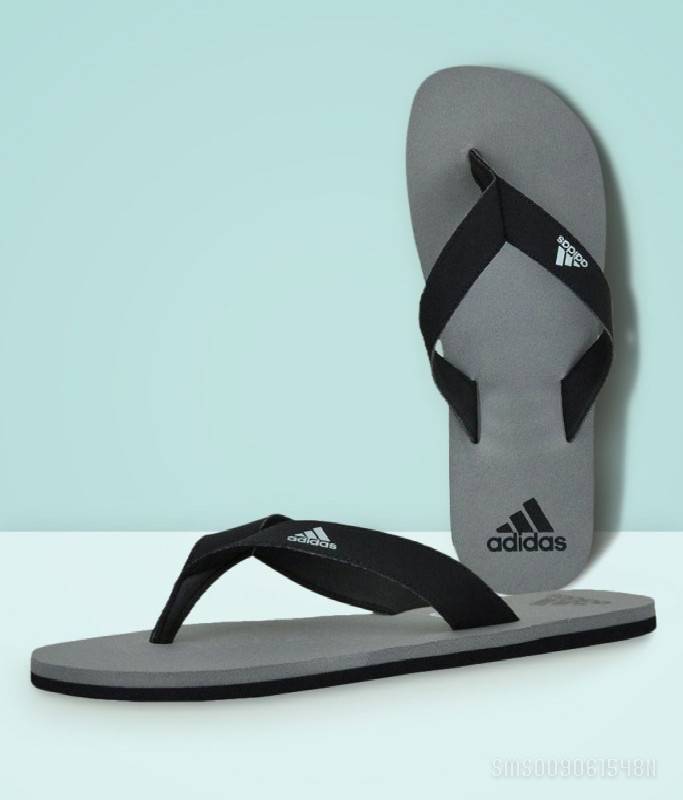 Adidas Gray Daily Slippers – friendstore