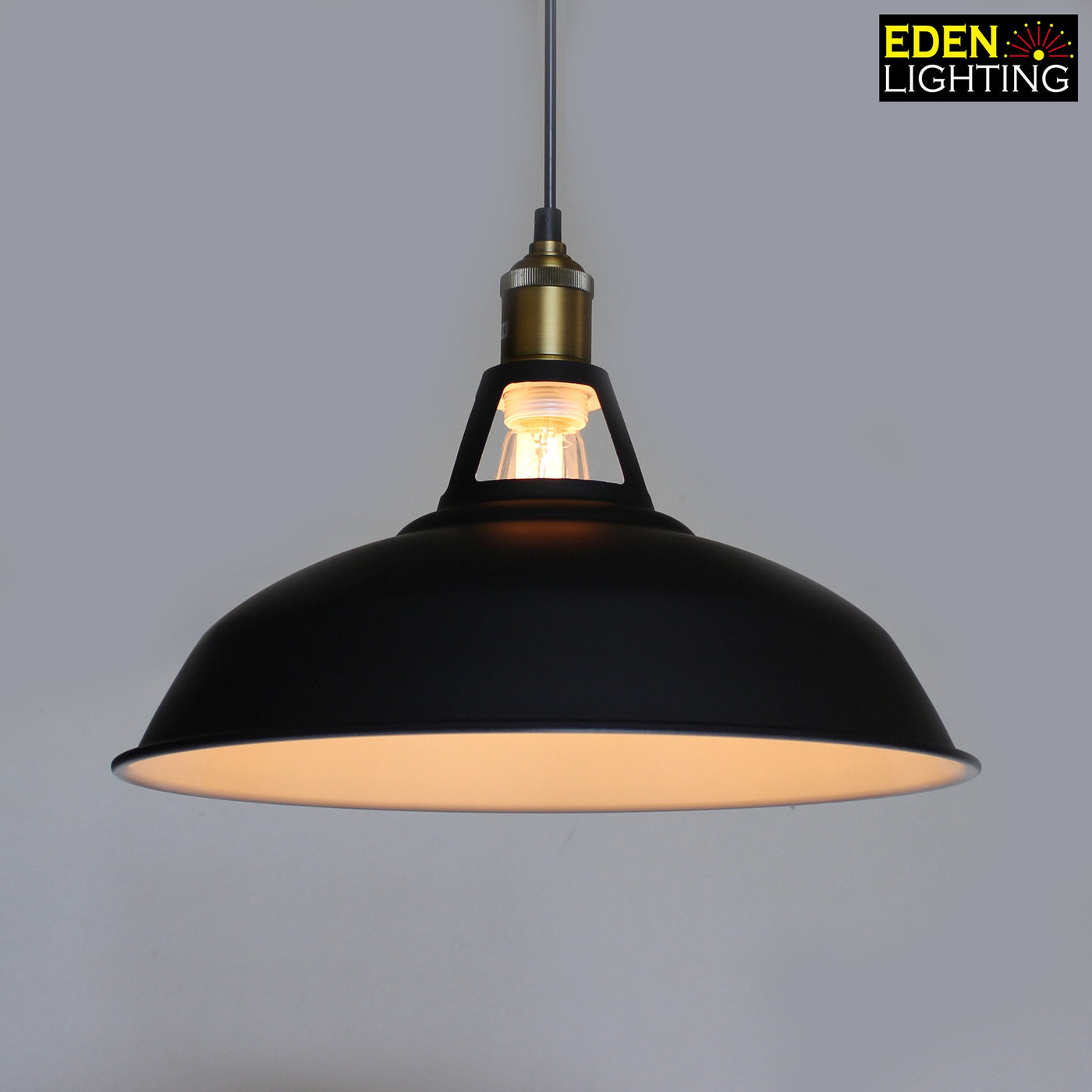 TBD-400 Black pendant light – Eden Lighting