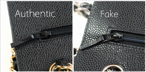 We asked, you answered! Here's an authentic vs. fake Chanel Flap