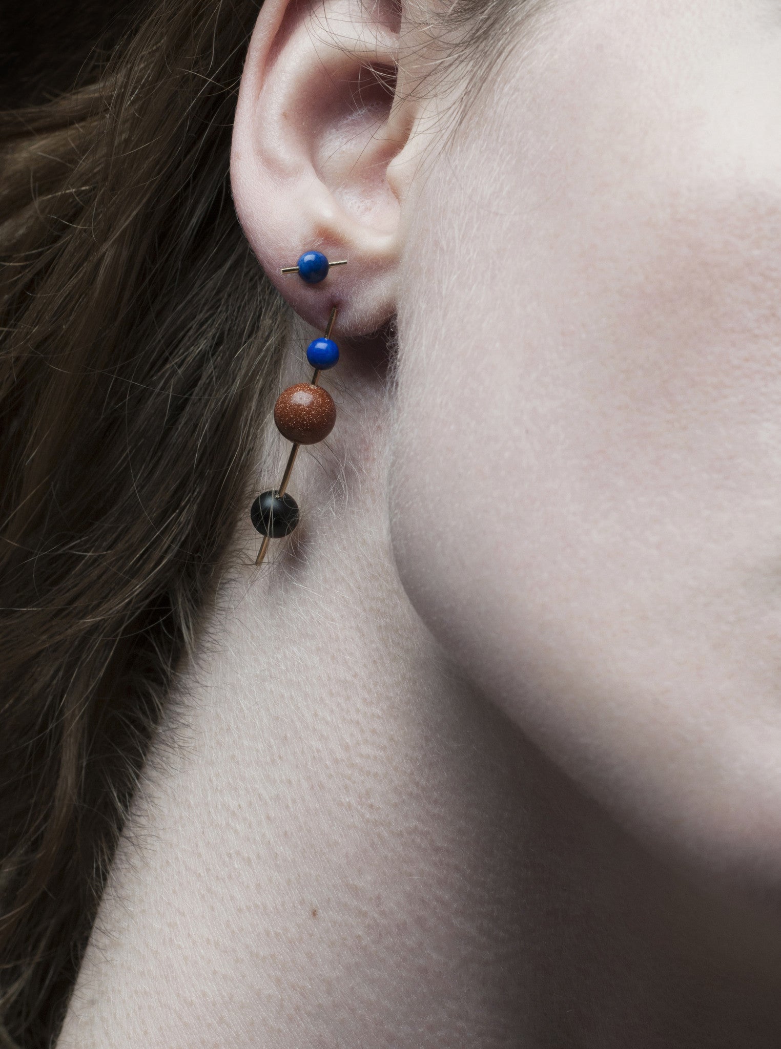 Orion Drop Earring / Lapis