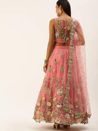 Rani Pink Bridal Lehenga – MOHAR