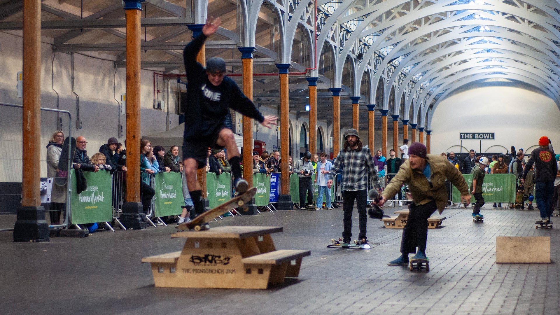 Prime Delux Skate Trip Out to the Barnstaple Picnic Bench Skate Jam