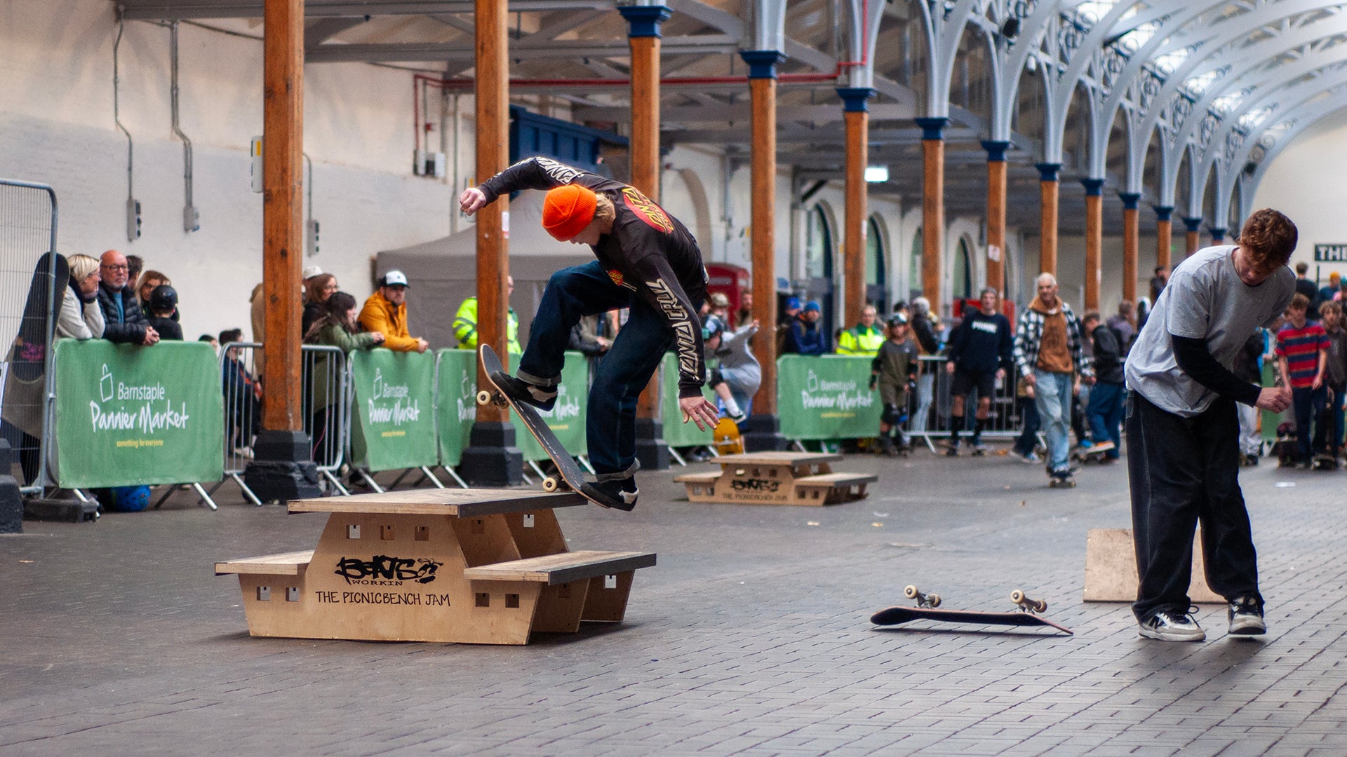 Prime Delux Skate Trip Out to the Barnstaple Picnic Bench Skate Jam