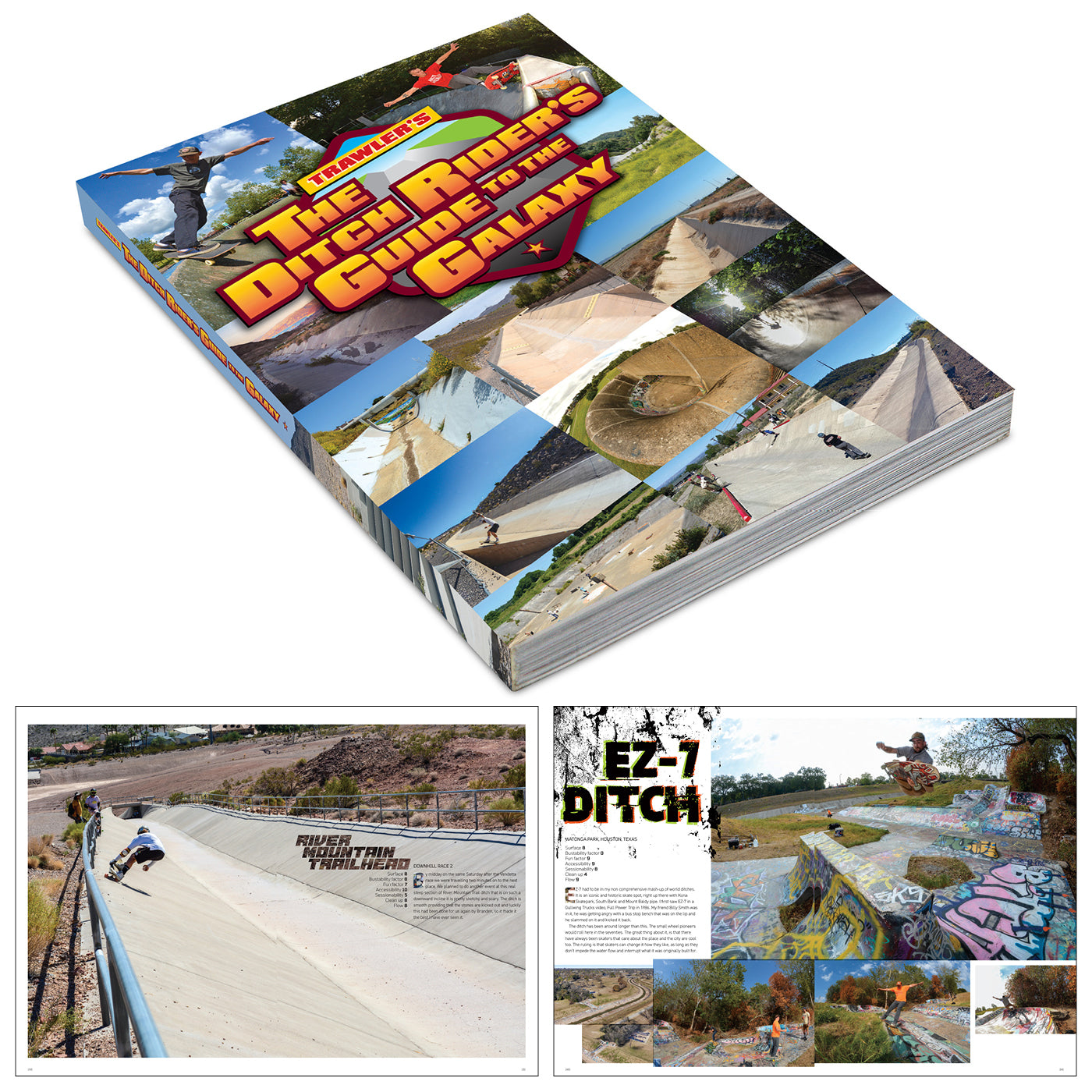 The Ditch Riders Guide to the Galaxy Book at Prime Skatepark Plymouth