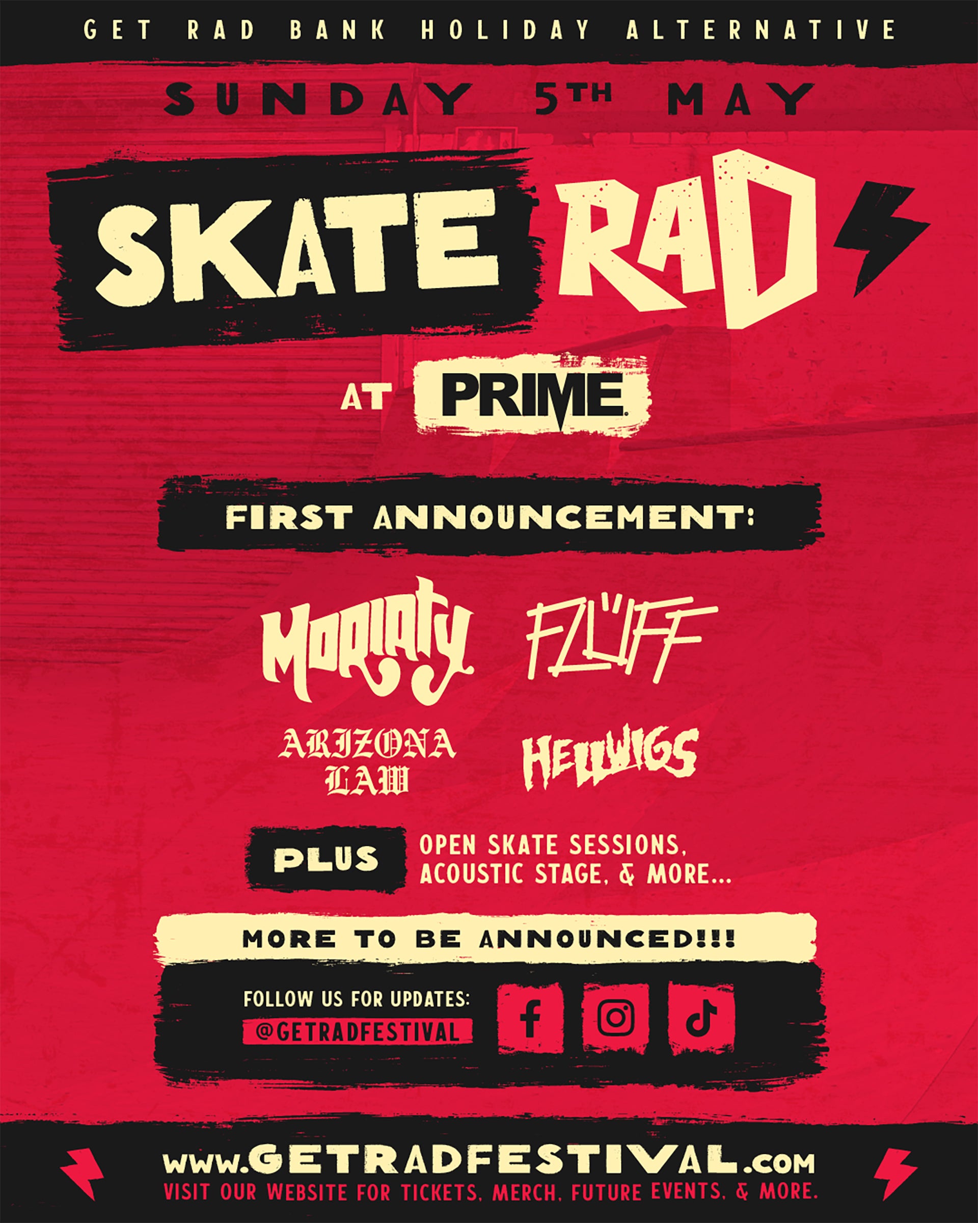 Skate Rad Live Music at Prime Skatepark
