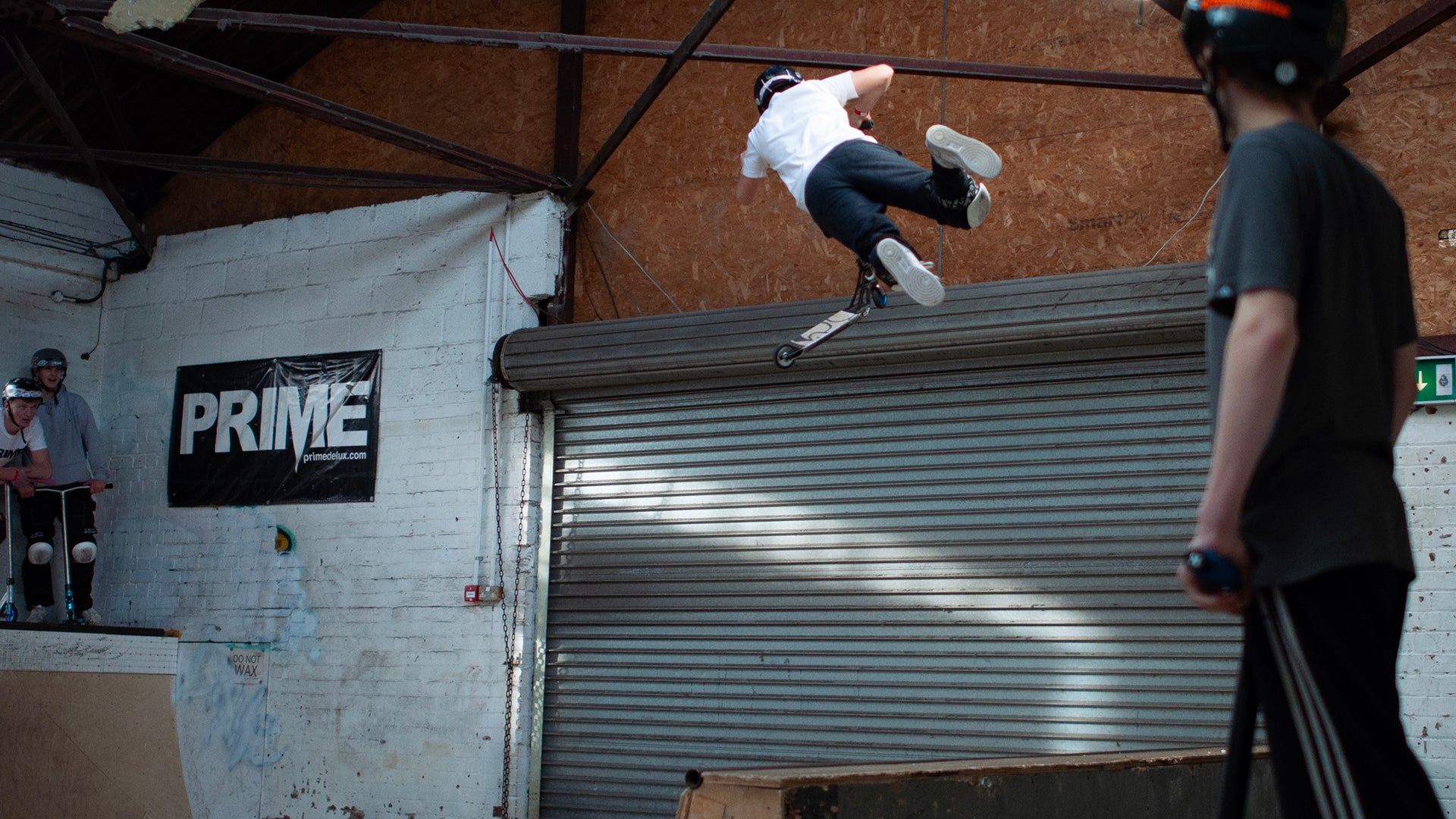 Mini Ramp Jam at Prime Skatepark Plymouth with Chilli Scooters