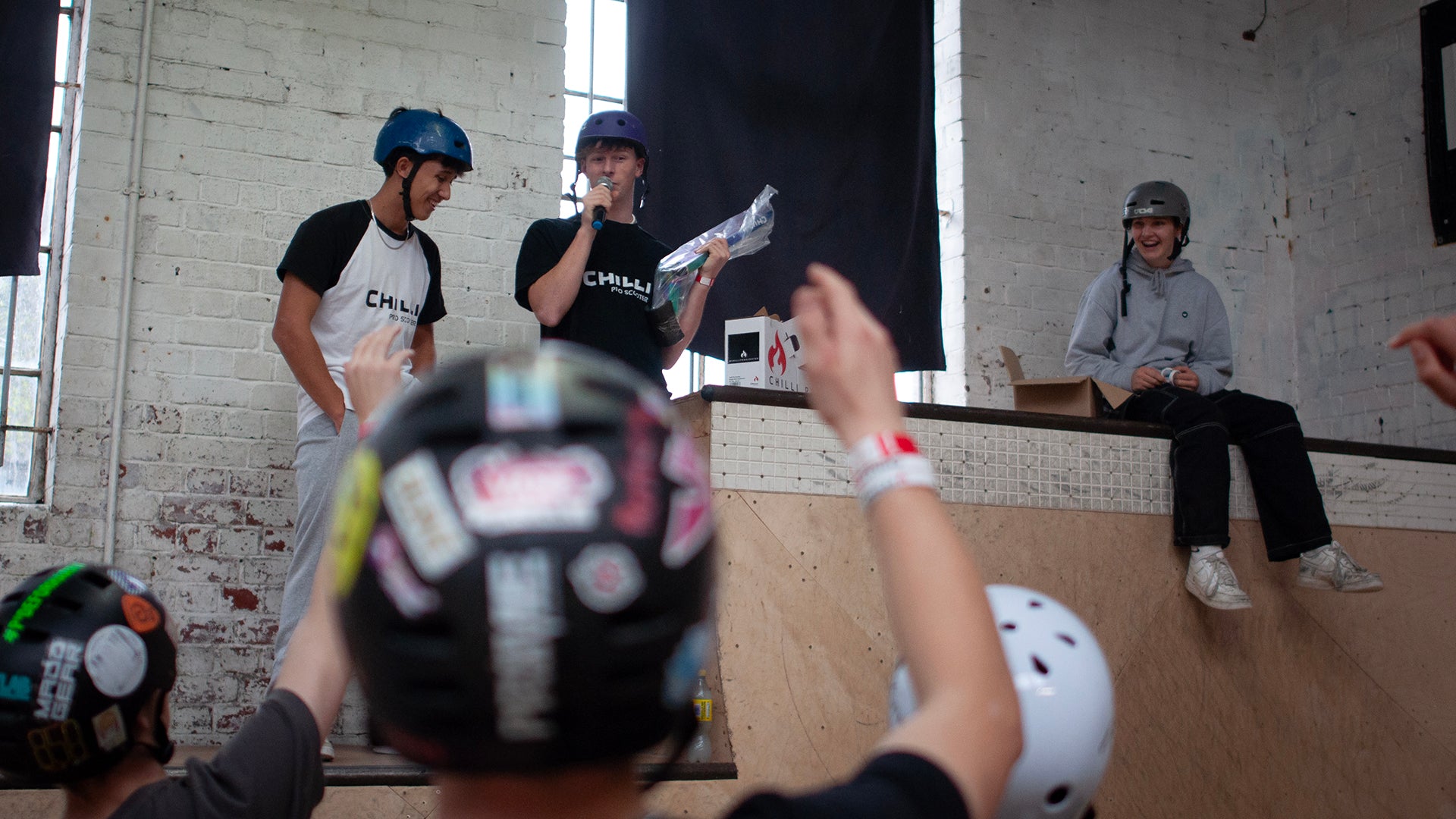 Mini Ramp Jam at Prime Skatepark Plymouth with Chilli Scooters