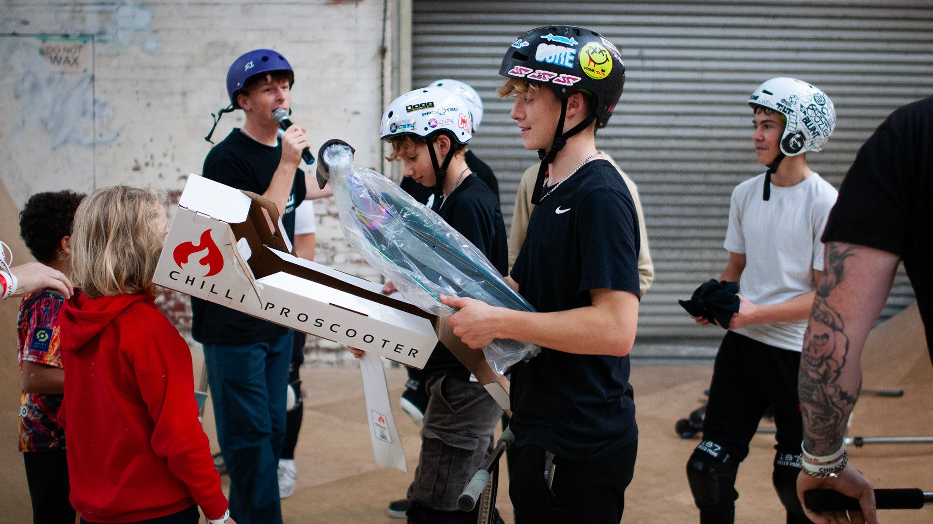 Mini Ramp Jam at Prime Skatepark Plymouth with Chilli Scooters